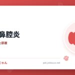 犬の副鼻腔炎