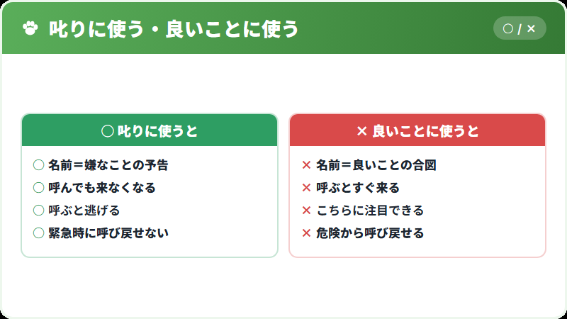 名前が持つ意味の違い