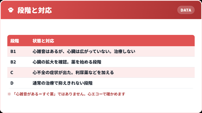 ステージによる治療の違い
