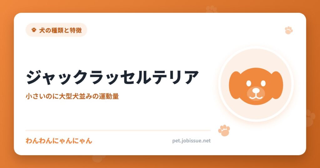 ジャックラッセルテリア