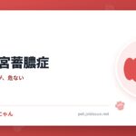 犬の子宮蓄膿症