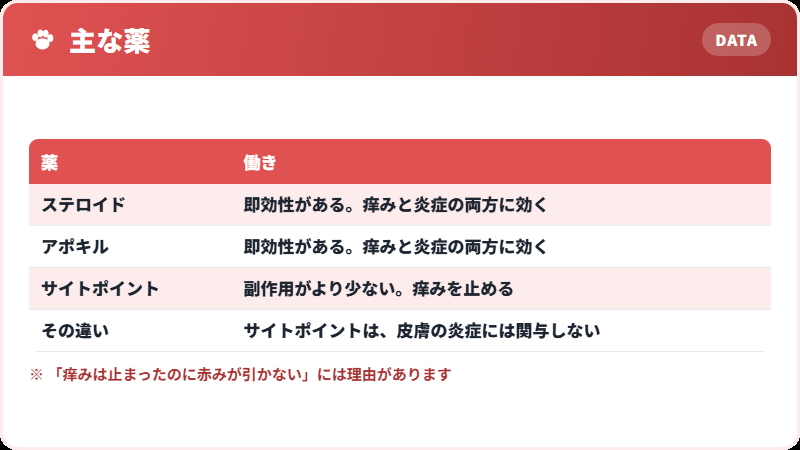 薬の違い