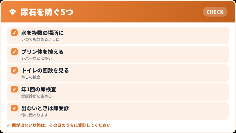 水と食事の管理