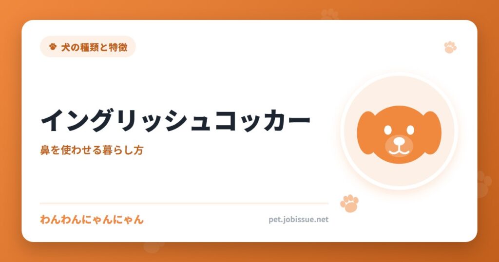 イングリッシュコッカー