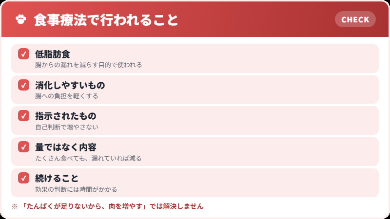 食事について