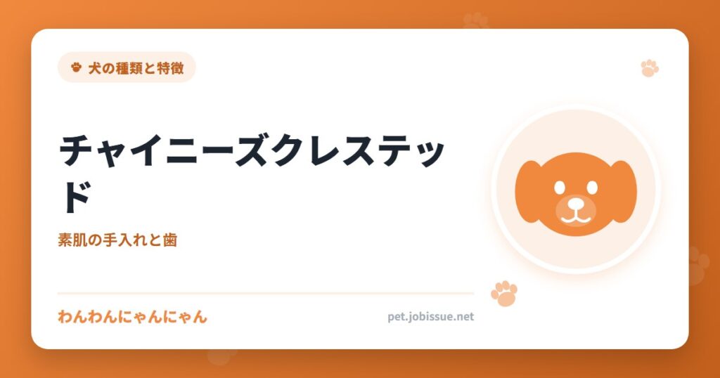 チャイニーズクレステッド