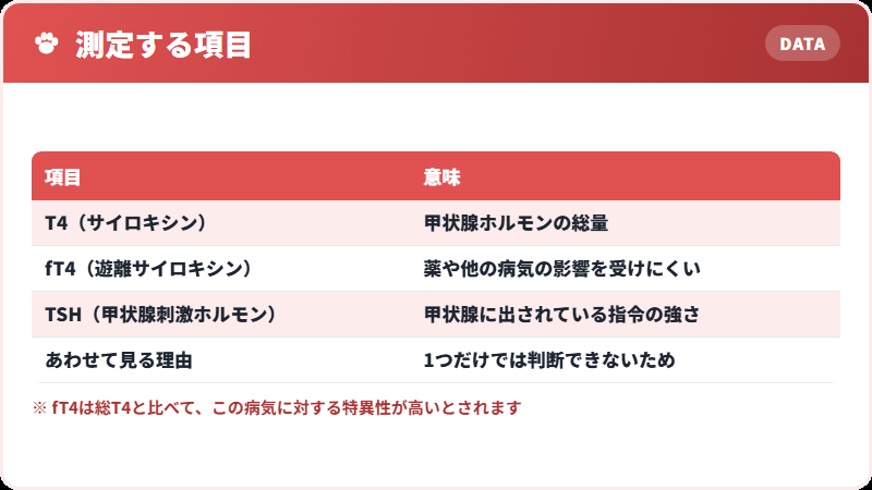 血液検査で調べるもの
