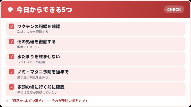 家庭でできる予防