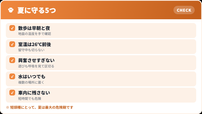 暑さへの弱さ