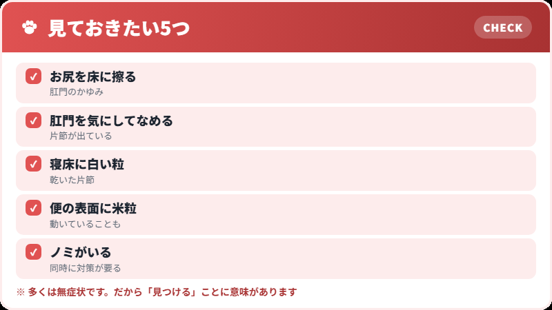気づきの手がかり