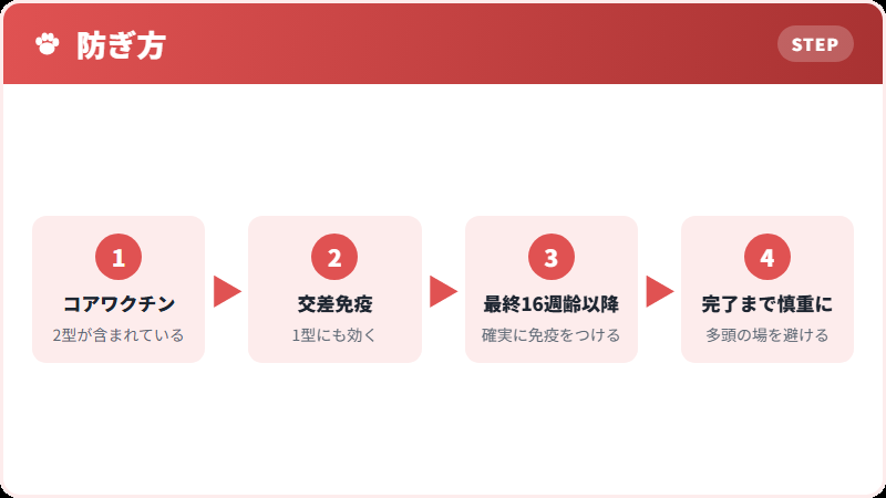 予防のしかた
