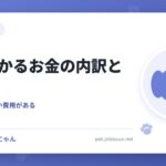 犬にかかるお金の内訳と備え方