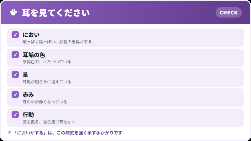 耳に出る症状