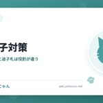 猫の迷子対策