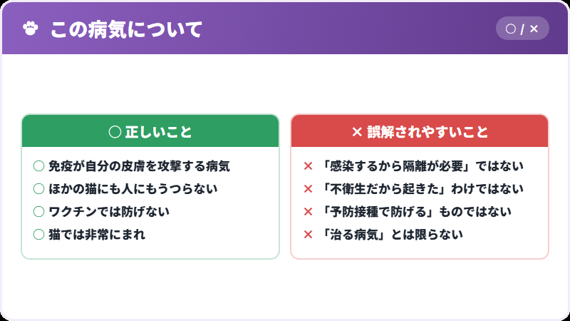 うつる皮膚病との違い