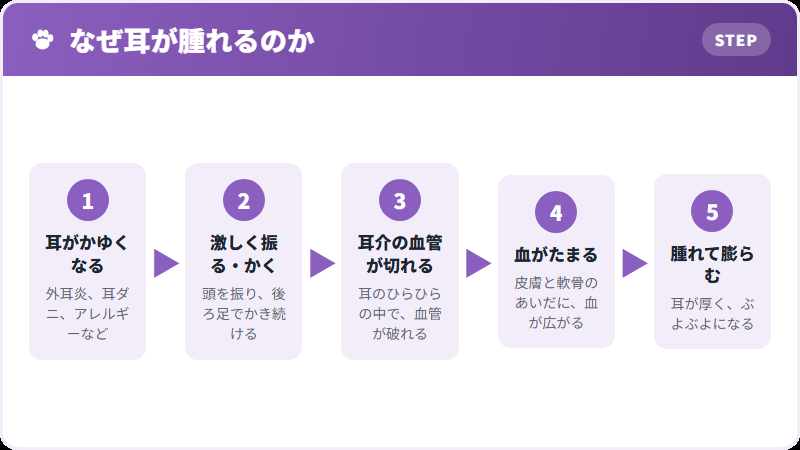 血がたまるまで