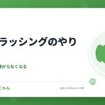 犬のブラッシングのやり方