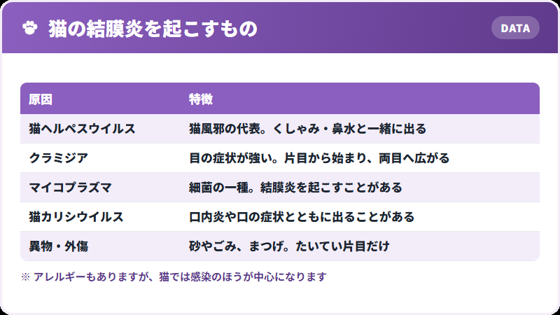 原因の見当