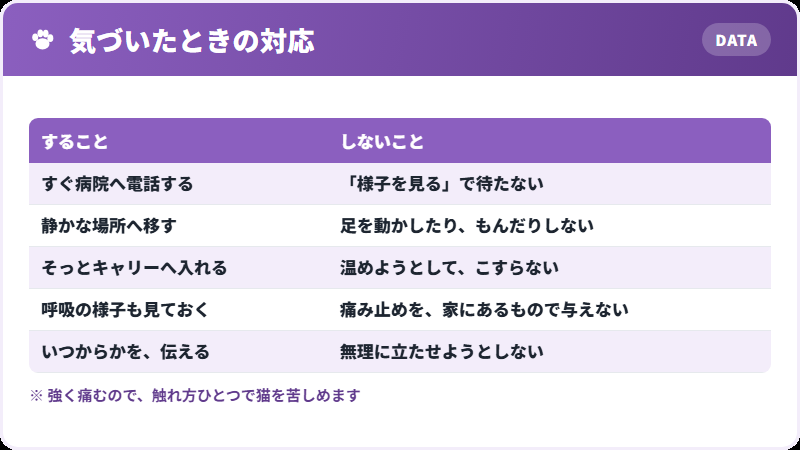 その場での対応