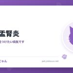 猫の腎盂腎炎