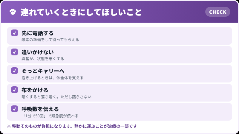 気づいたときの動き