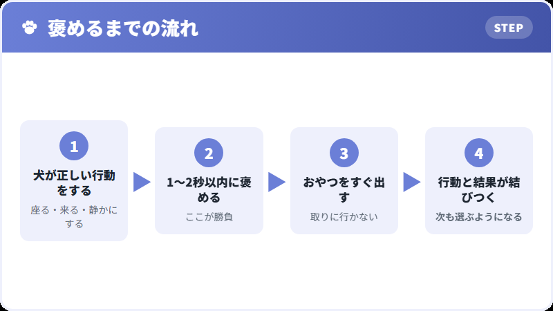 褒めるタイミングの重要性