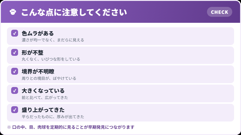見分けるポイント