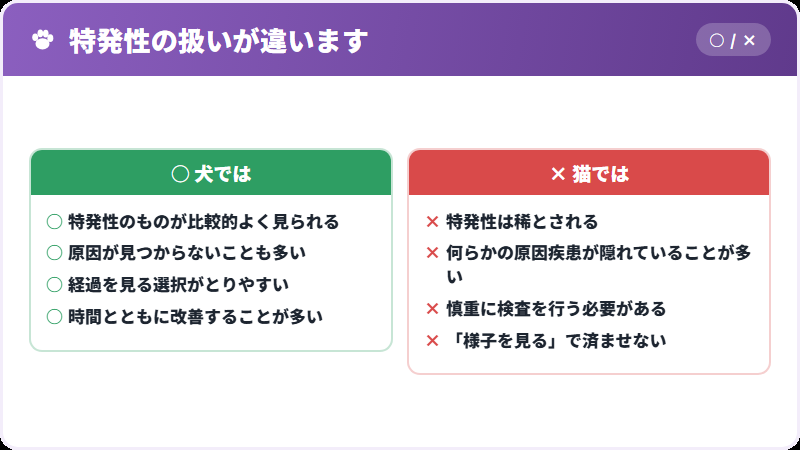 犬との違い